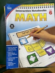 Carson Dellosa MATH Grade 5 Resource Book Interactive Notebooks Workbook