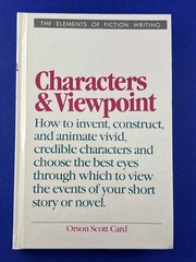 Characters and Viewpoint by Orson Scott Card (1988, Hardcover)