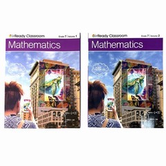 I Ready Classroom Mathematics Grade 7 Volume 1 & 2 Student Workbooks Unit 1-7