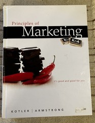 Principles of Marketing 14th Edition Kotler Armstrong Hardcover Pearson 2012