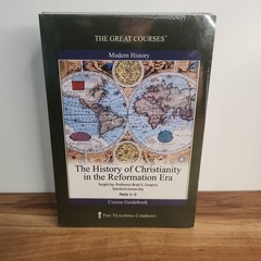 Great Courses: History of Christianity in the Reformation Era/6 DVDS + GUIDE/NEW