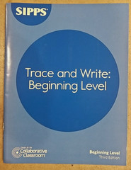 Collaborative Classroom SIPPS Beginning Level Trace and Write Workbook 3rd Ed.