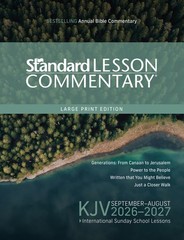 KJV Standard Lesson Commentary(r) Large Print Edition 2026-2027 Paperback