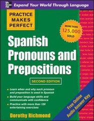 Practice Makes Perfect Spanish Pronouns and Prepositions, Second Edition – GOOD