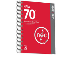 NFPA 70, National Electrical Code (NEC) 2026 Edition spiral usa stock