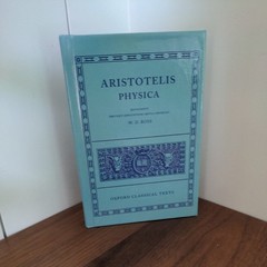 Aristotle Physics in Greek – Aristotelis Physica (Oxford Classical Texts Series)