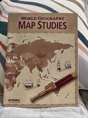 Abeka World Geography Map Studies Student Workbook 9th Grade New History