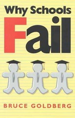 Why Schools Fail: The Denial of – Paperback, by Goldberg Bruce – Very Good