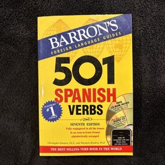 501 Spanish Verbs with CD-ROM & Audio CD -7th Ed, Christopher & Theodore Kendris