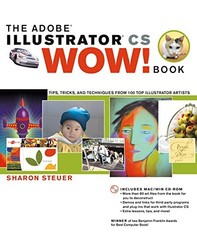 THE ADOBE ILLUSTRATOR CS WOW! BOOK By Sharon Steuer **Mint Condition**