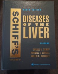 Schiff’s Diseases of the Liver Vol 2 9th Ed Hepatology Medical Textbook Schiff