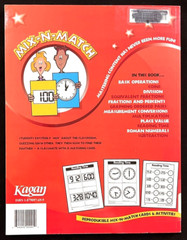 2nd Grade – Up – MIX-N-MATCH MATHEMATICS – KAGAN – TEACHER WORKBOOK (2002)