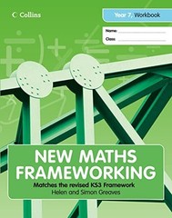 New Maths Frameworking – Year 7 Workbook (Levels 2… by Graves, Simon Paperback