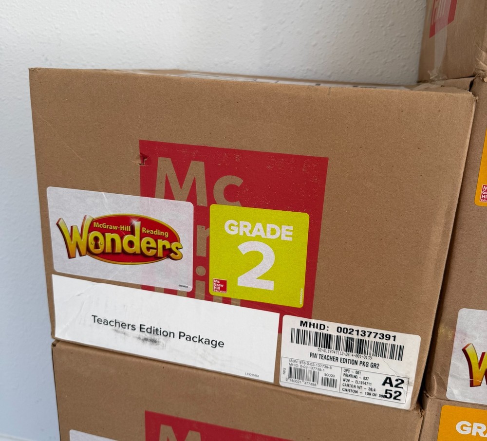 Grade 2 Wonders Teacher Edition Set Units 1-6 NEW 2017 Complete Curriculum