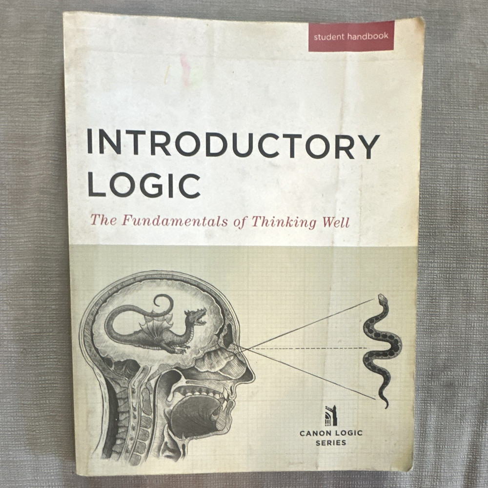 Canon Press Introductory Logic Student Edition Paperback 2009 R.C. Sproul