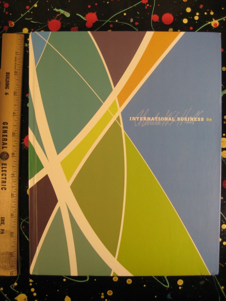 Charles W. L. Hill International Business McGraw-Hill 6e Book HC