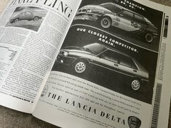 Lancia Delta Inc S4 & Integrale – Paperback Road Tests /Advert Book Trevor Alder