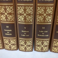 The Treasury Of The Bible Spurgeon Complete Set Volumes 1 Through 8 HC 1988