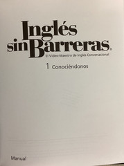 INGLES SIN BARRERAS Workbook Set 1-12 English Language Course SEE DETAILS