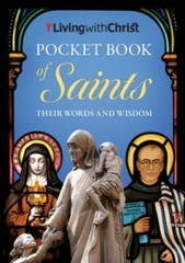 Pocket Book of Saints – 1627857281, paperback, Living with Christ, new