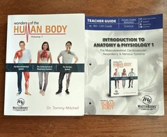Master Books Wonders of the Human Body Vol 1 Textbook+Teacher Guide PB 2021