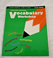 Sadlier-Oxford Vocabulary Workshop Level Green Teacher’s Edition Paperback