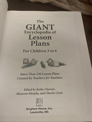 Giant Encyclopedia Of Lesson Plans Book