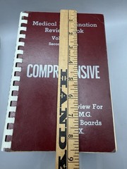 Lot Of 7 ~ Vintage Medical Examination Review Books Surgery, Medicine & More
