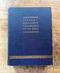 1962 Strong’s Exhaustive Concordance of the Bible James Strong Abingdon 1890