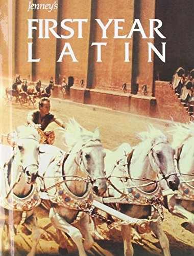 Jenney’s First Year Latin – Hardcover, by Charles Jenney; Rogers – Acceptable n
