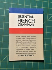 Essential French Grammar by Seymour Resnick