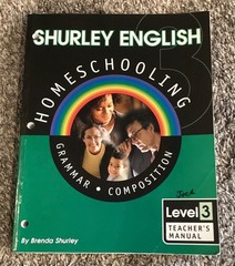 SHURLEY ENGLISH HOMESCHOOLING LEVEL 3: GRAMMAR By Brenda Shurley vg