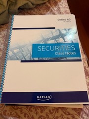 Kaplan Series 65 12th Edition Securities License Exam Manual Paperback New
