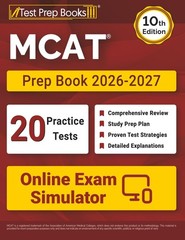 MCAT Prep Book 2026-2027: 20 Full-Length Practice Tests + MCAT Study Guide