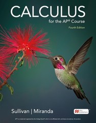 CALCULUS FOR THE AP COURSE BY Kathleen Miranda HARDCOVER **VERY_GOOD**
