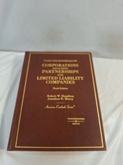 American Casebook Ser.: Cases and Materials on Corporations 2003