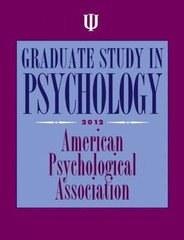 Graduate Study in Psychology, 2012 by