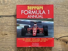 1948-1989 Ferrari Formula 1 Annual By Enrico Benzing HC/DJ Illustrated Enzo F1
