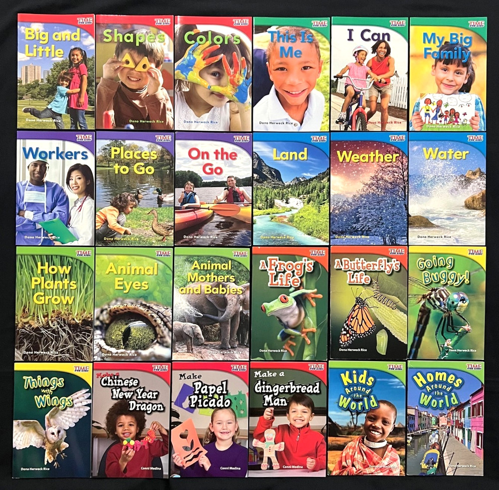 1st Grade – TIME FOR KIDS – 24 Nonfiction (SOCIAL STUDIES/SCIENCE) Reader Books