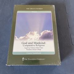Great Courses God & Mankind Comparative Religions Course Guidebook & CD Set NEW