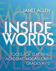 Inside Words: Tools for Teaching Academic Vocabulary, Grades 4-12 – GOOD