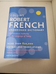 Collins Robert French Unabridged Dictionary, 9th Edition [Collins Language]