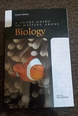 A Short Guide to Writing about Biology – Pechenik – 2016 9th edition pb – vg