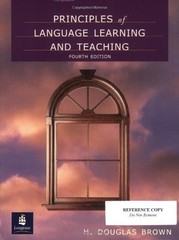 PRINCIPLES OF LANGUAGE LEARNING AND TEACHING, FOURTH By H. Douglas Brown *Mint*