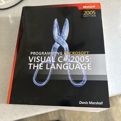 Programming Microsoft� Visual C#� 2005: The Language, Donis Marshall, Used; Good