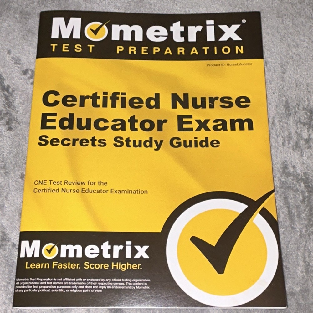 Mometrix Certified Nurse Educator CNE Exam Secrets Study Guide Paperback 2010