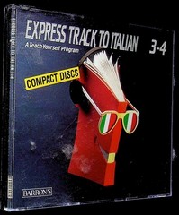 Barron’s Express Track To Italian 3-4 Audio CD Teach-Yourself Program Dialogue