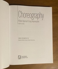 Choreography : A Basic Approach Using Improvisation by Sandra Cerny Minton
