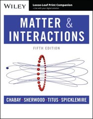 Matter and Interactions, Hardcover by Chabay, Ruth W.; Sherwood, Bruce A., Br…
