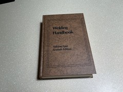 AWS Welding Handbook, volume 4, 7th edition 1984